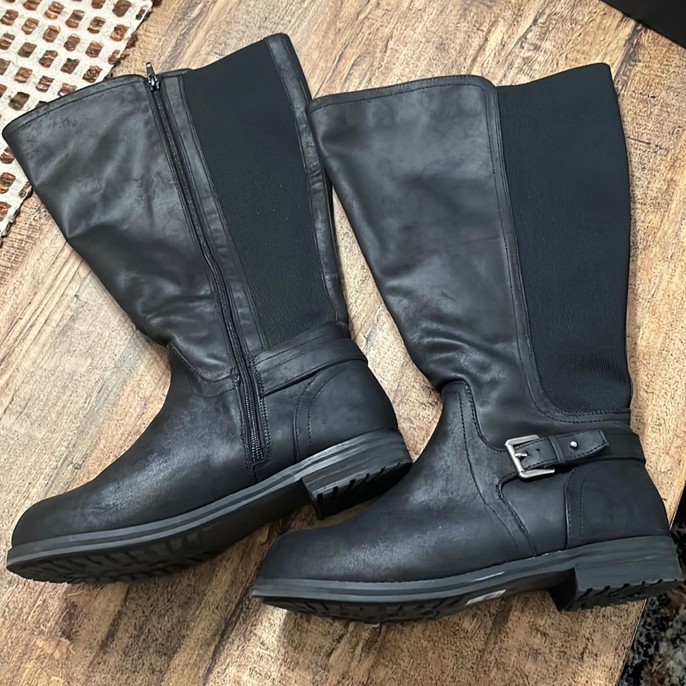 Lane Bryant Black Boot